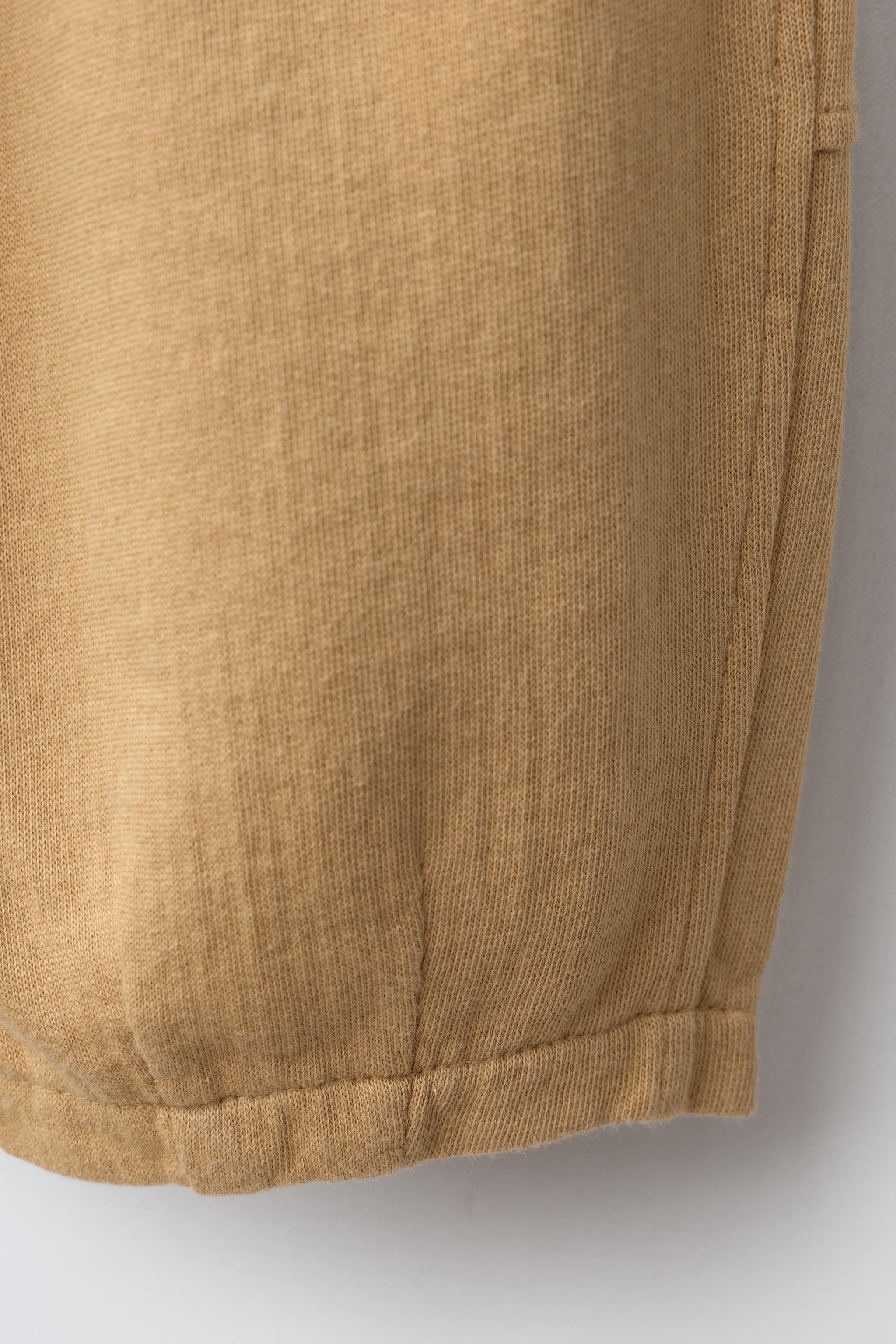 PANTALON EN MOLLETON BARREL
